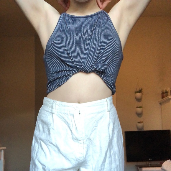 Brandy Melville Tops - BRANDY MELVILLE STRIPED TANK